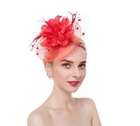 YTBHSHXZ, Serre-tête à plumes, pinces à cheveux, cocktail, maille solide, épingles à cheveux for femmes, ruban, couvre-chef(GN)