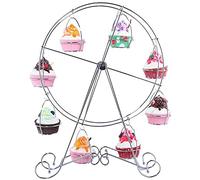 YTBHSHXZ, Support de gâteau de fête d'anniversaire de Mariage de Tasse de Grande Roue en métal présentoir Plateau de gâteau