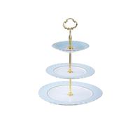 YTBHSHXZ, Table à Dessert détachable en céramique à 3 Couches, Tasse à thé de l'après-midi, Support à Desserts, Plateau à gâteaux Polyvalent, poignée Plateau à gâteaux