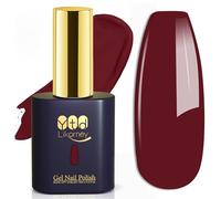 YTD Likomey Vernis Gel Semi Permanent Bourgogne Clair,15ml Vernis à Ongle,Soak Off UV LED Vernis Gel Vernis Manucure,CS018