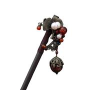 YTDJJWLS Épingle à cheveux avec pompon - Accessoire Hanfu - Noir