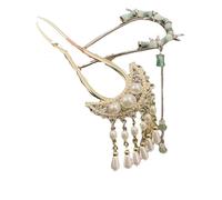 YTDJJWLS Épingle à cheveux chinoise haut de gamme en forme de U avec tête de cheval