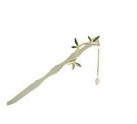 YTDJJWLS Épingle à cheveux de style chinois avec nœuds en bambou de haute qualité, vert