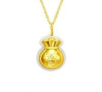 YTDJJWLS Pendentif porte-bonheur en jade blanc naturel, amulette, pierre non précieuse