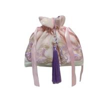 YTDJJWLS Sac à bandoulière de style chinois, style ancien, décontracté, sac à main polyvalent, rose