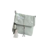 YTDJJWLS Style chinois ancien Hanfu Sac en toile Sac à bandoulière Petit sac carré, vert