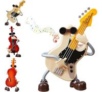 YTDZR Figurines de boîtes à Musique Violon et Guitare, Ornements musicaux artisanaux en résine, décoration Artistique for la Maison ou Le Bureau, for Les mélomanes.(1PCS B)