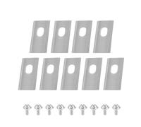 YTEGSAQSXC Lames De Tondeuse À Gazon Lame De Coupe De Rechange en Acier Inoxydable Trous Centraux De 7 X 10,8 Mm Compatible avec Les Accessoires De Tondeuse À Gazon Dreame(StyleA)
