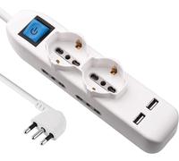 YTFHG-62087 multiprise avec 2 Ports USB 2¿diols universalsteckdosen 4 1,5 mètres/Prise 16 a