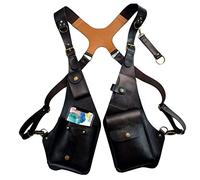 YTGER Sac à bandoulière,Support téléphone Portable | Sac Portefeuille en Cuir PU avec étui sécurité Anti-Voleur pour Voyager à l'extérieur