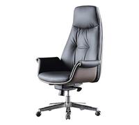 YTGHBIML Chaise de bureau avec dossier haut, angle réglable (90-130°), chaise inclinable avec roulettes, expérience confortable