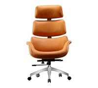 YTGHBIML Chaise de bureau moderne du milieu du siècle avec support lombaire et roues pivotantes, chaise de bureau ergonomique pour ordinateur, expérience confortable