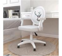 YTGHBIML Chaise de bureau pivotante à 360° réglable en hauteur - Chaise de bureau légère - Chaise d'ordinateur moderne - Chaise de travail ergonomique - Expérience confortable