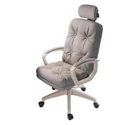 YTGHBIML Chaise de bureau relevable et pivotante - Coussin de siège élargi et épais - Chaise de bureau confortable - Chaise de bureau confortable - Chaise de travail douce - Expérience confortable