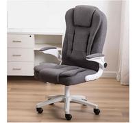 YTGHBIML Fauteuil de bureau pivotant, doux et confortable, facile à assembler, avec accoudoirs pliants, expérience confortable