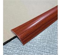 YTGHBIML Self Adhesive Transition Strip,PVC Door Threshold Bar for Carpet Edges and Floors-Door Thresholds Less Than 5mm High Floor Flat Divider Strip(Rot,2m/6.5ft)