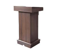YTGHBIML Support de Podium en Bois avec tiroir de Rangement, Grand pupitre for Discours, conférences, églises et salles de Classe, Support de présentation