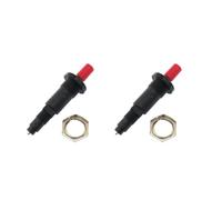 YTgilo Lot de 2 allume-feux électriques à bouton poussoir pour équipement de brûleur de four, bouton d'allumage, chauffe-gaz, bouton d'allumage en céramique