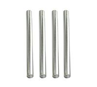 YTGZS 304 Barres Rondes Solides en Acier Inoxydable Tiges en Acier Inoxydable pour Loisirs créatifs,Longueur 500mm Diamètre 3mm à 20mm,Diameter 9mm 4pcs