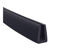 YTGZS Caoutchouc Profil U Bordure de Protection Joint de Protection de Bord de Tôle Longueur 10m Largeur 4mm,4mmx8mmx10m