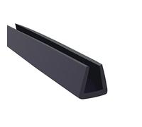 YTGZS Caoutchouc Profil U Bordure de Protection Joint de Protection de Bord de Tôle Longueur 10m Largeur 8mm à 12mm,11mmx11mmx10m