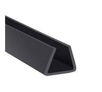 YTGZS Caoutchouc Profil U Bordure de Protection Joint de Protection de Bord de Tôle Longueur 10m Largeur 13mm à 20mm,14mmx10mmx10m