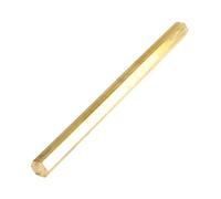 YTGZS H59 Barre Hexagonale en Laiton Industrie Faire Matériau Métal Moule Hex Bricolage Longueur 500mm,Côté Opposé Longueur 10mm à 15mm,10mmx500mm