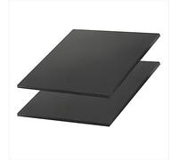 YTGZS Noir Bakélite Résine Phénolique Plat Plaque Feuille pour PCB Mécanique Approprié,300mmx250mmx3mm 2 pièces