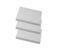 YTGZS Panneau de Fibres Céramiques Feuille D'isolation Thermique Stabilité À Haute Température Faible Conductivité Thermique Longueur 300mm Largeur 200mm,3pcs,Thickness 10mm