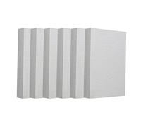 YTGZS Panneau de Fibres Céramiques Feuille D'isolation Thermique Stabilité À Haute Température Faible Conductivité Thermique 6mmx200mmx300mm,6pcs