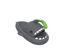 YTHSPNZE Gardons De Nuages De Requin, Mignonnes Pantoufles De Requin Dessin Animées De Ganters Extérieurs Intérieurs Pour Femmes Hommes ， Couple De Douche À Bout Ouvert Sandale-Requin lanterne-44-45