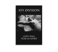 YTNBENE Joy Division Music Poster décoratif sur toile pour chambre à coucher 30 x 45 cm
