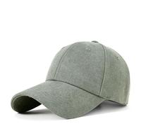 YTNKIV Casquette de baseball unisexe surdimensionnée XXL Chapeau de soleil de personnalité Plus 59-62 cm, vert militaire, Taille unique