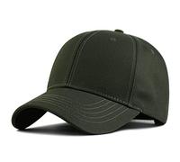 YTNKIV Grand chapeau de sport XXL surdimensionné unisexe casquette de baseball Plus 23,6 "- 25,5" (60-65 cm), vert militaire, 8