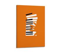 YTNSA Poster de musique vintage de festival de jazz - Impression sur toile - Décoration murale moderne pour chambre à coucher - 40 x 60 cm