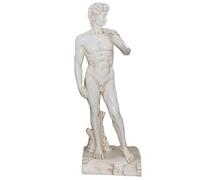 YTOOZ Statue de David Statue, Belle Image de Michel-Ange Personnage David Sculpture Maison Bijoux Artisanat Vintage résine Art Cadeau