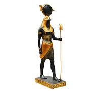 YTOOZ Statue de Dieu égyptien, Dieu Horus du Royaume égyptien Figurine Statu égyptien Horus Sculpture Ancien Cadeau