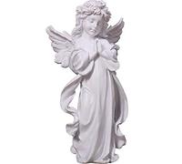 YTOOZ Statue d'extérieur Sculpture de Jardin Sculpture de Personnage Décoration, Résine Fille Sculpture Bureau Petite décoration Décoration Ange Fleur Fée Ange Statue Cadeau