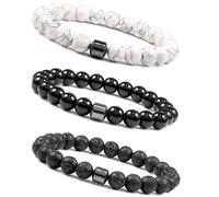 YTPAFK Lot de 3 bracelets anti-alcool, bracelets de sobriété pour réduire les envies d'alcool, cadeaux idéaux pour la récupération, la fête des pères, un anniversaire, pour arrêter de boire de