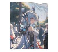 YTPONBCSTUG Anime Couverture,Manga Couverture Polaire en Flanelle, Super Douce Et Chaude, Motifs Dessin animé, Couverture De Vacances pour Canapé, 60x80inch(150x200cm)
