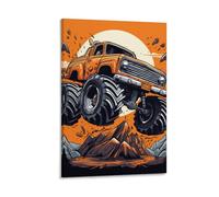 YTPONBCSTUG Poster Modern Decorative Artwork on Canvas Monster Truck Ultra Truck Wall Art for Home Bedroom Decorations 08x12inch(20x30cm)