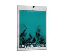 YTRENENRYRY Deepwater Horizon Poster mural vintage sur toile - Impression artistique de musique et de films - Décoration pour salon, chambre à coucher, 60 x 90 cm - Style cadre