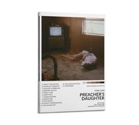 YTRENENRYRY Ethel Cain Poster de l'album Preacher's Daughter - Art mural vintage sur toile - Affiches esthétiques - Peinture décorative pour salon, chambre à coucher - 40 x 60 cm - Style cadre