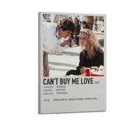 YTRENENRYRY Poster de film Can't Buy Me Love - Art mural vintage - Impression sur toile - Décoration murale pour salon, chambre à coucher - 30 x 45 cm - Style cadre