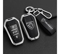 YTRESDF Coque de clé de Voiture, pour Peugeot 207CC 307SW 308CC 308SW 5008 GT-Line adaptée à la Coque clé de télécommande, antidérapante, résistante à l'usure, étanche,A-01