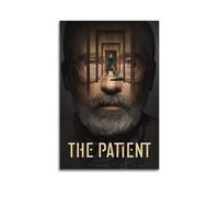 YTRWOEGF Affiches « The Patient » - Impression sur toile - Décoration murale vintage pour salon, chambre à coucher - 60 x 90 cm - Style rétro - Sans cadre