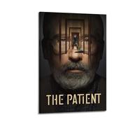 YTRWOEGF Affiches « The Patient » - Impression sur toile décorative vintage pour salon, chambre à coucher - 60 x 90 cm - Style cadre