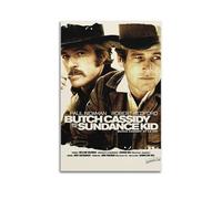 YTRWOEGF Butch Cassidy et The Sundance Kid Poster décoratif sur toile style vintage pour salon, chambre à coucher, 30 x 45 cm