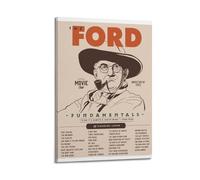 YTRWOEGF John Ford Director Of The Year 2022 Poster mural décoratif sur toile vintage pour salon, chambre à coucher, 60 x 90 cm, style cadre