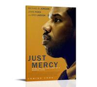 YTRWOEGF Just Mercy Poster mural esthétique sur toile - Décoration vintage pour salon, chambre à coucher - 40 x 60 cm - Style cadre